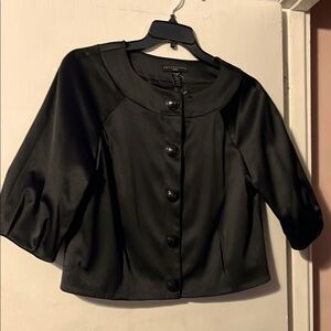 Black Button-Up Jacket